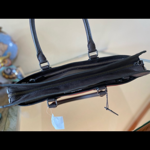 Coach Embassy briefcase in color block - Picture 6 of 12